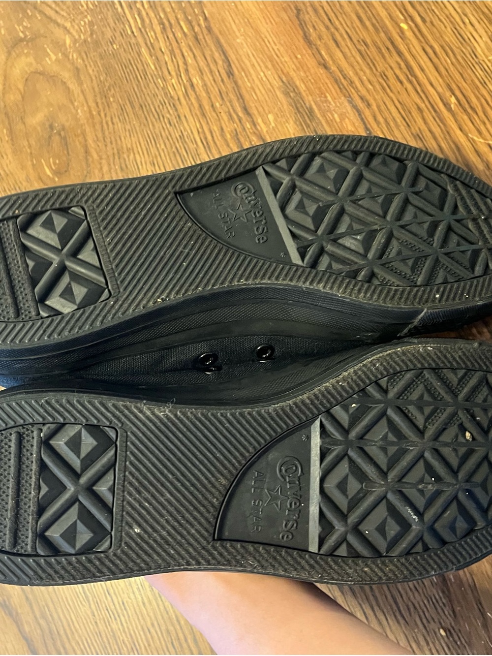 Converse Black Low-Top Canvas Sneakers - Picture 5 of 6